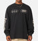 Mitchell & Ness Houston Rockets Tag Long Sleeve T-Shirt Faded Black