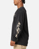 Mitchell & Ness Houston Rockets Tag Long Sleeve T-Shirt Faded Black
