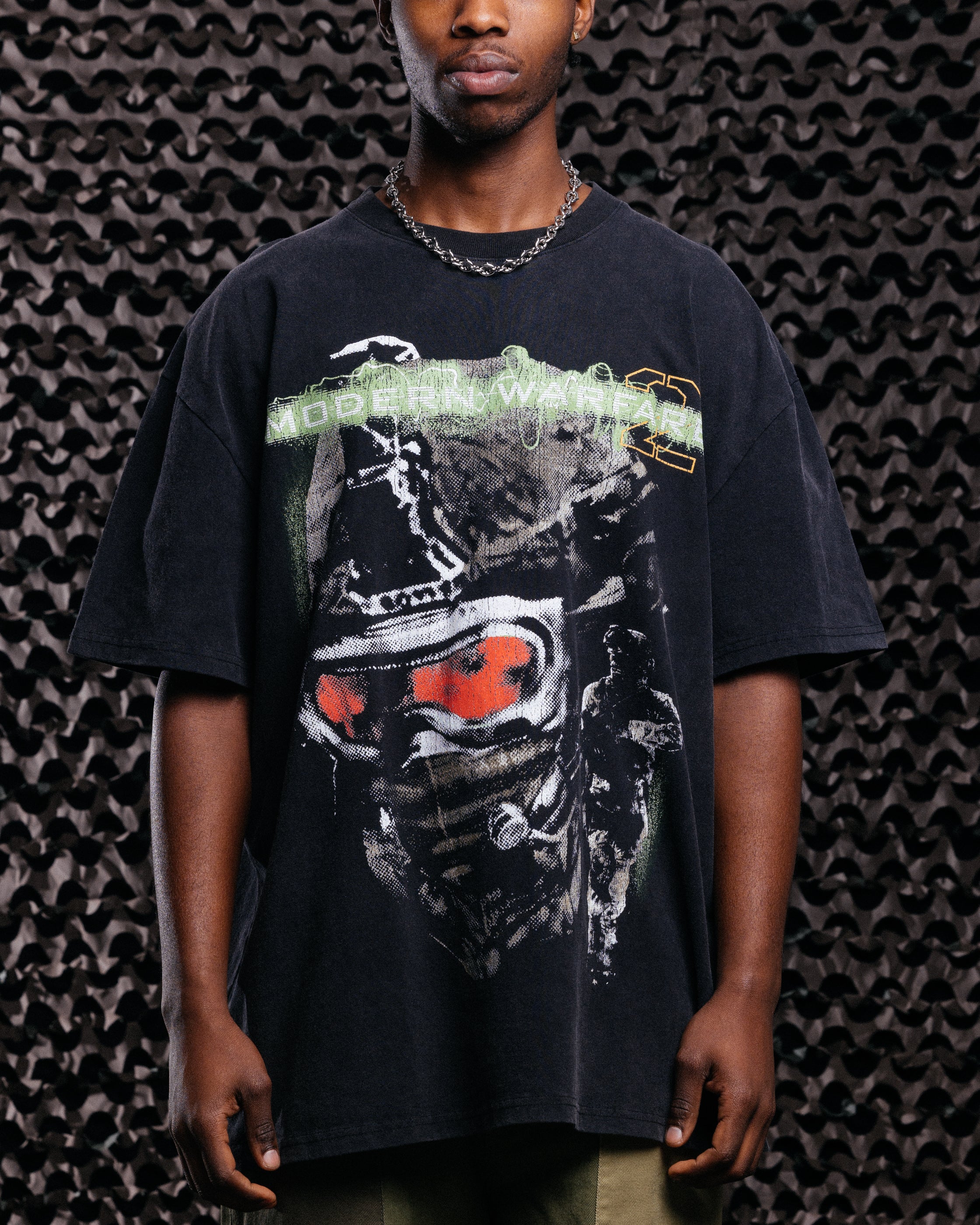 Goat Crew X Call Of Duty Modern Warfare 2 Heavy T-Shirt Vintage