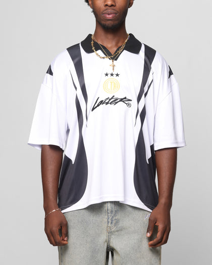 Loiter United Football Jersey White/Black
