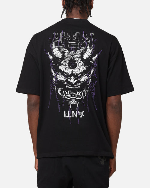 The Anti Order Agma Mock Neck T-Shirt Black