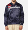 Pro Standard New York Yankees Roses Satin Jacket Navy