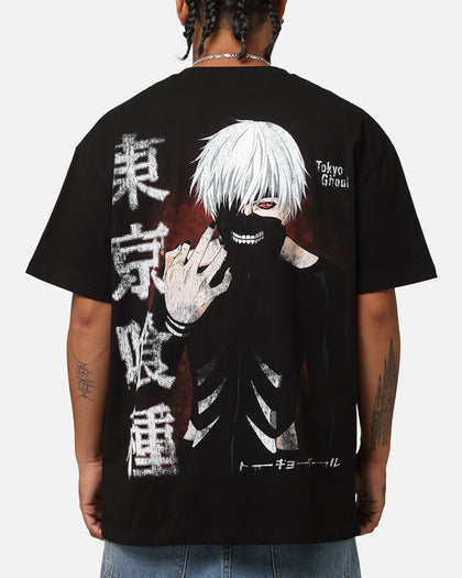 Goat Crew X Tokyo Ghoul Kaneki Heavy T-Shirt Black