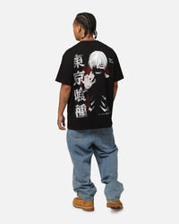 Goat Crew X Tokyo Ghoul Kaneki Heavy T-Shirt Black