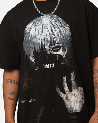 Goat Crew X Tokyo Ghoul Kaneki Heavy T-Shirt Black