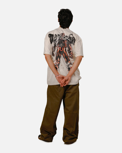 Goat Crew X DC Superman Darkseid Vintage T-Shirt Off White