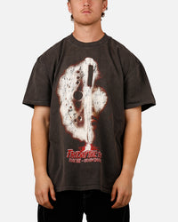 American Thrift X Friday The 13th Part VII 'Horror Classics' The New Blood Heavy T-Shirt Black Wash