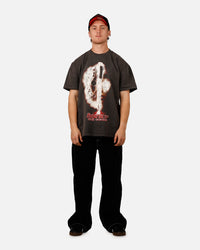 American Thrift X Friday The 13th Part VII 'Horror Classics' The New Blood Heavy T-Shirt Black Wash