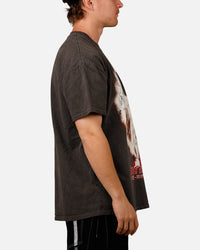 American Thrift X Friday The 13th Part VII 'Horror Classics' The New Blood Heavy T-Shirt Black Wash