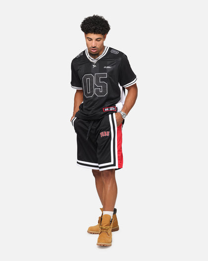 Fubu Corporate Football Jersey Black/White/Red