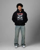 Loiter Always And Forever Zip Hoodie Black