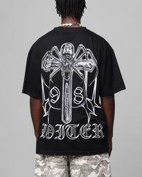 Loiter Chrome Spider T-Shirt Black