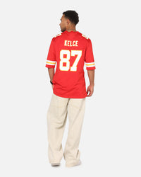 Nike Kansas City Chiefs Travis Kelce #87 Home Game NFL Jersey University Red