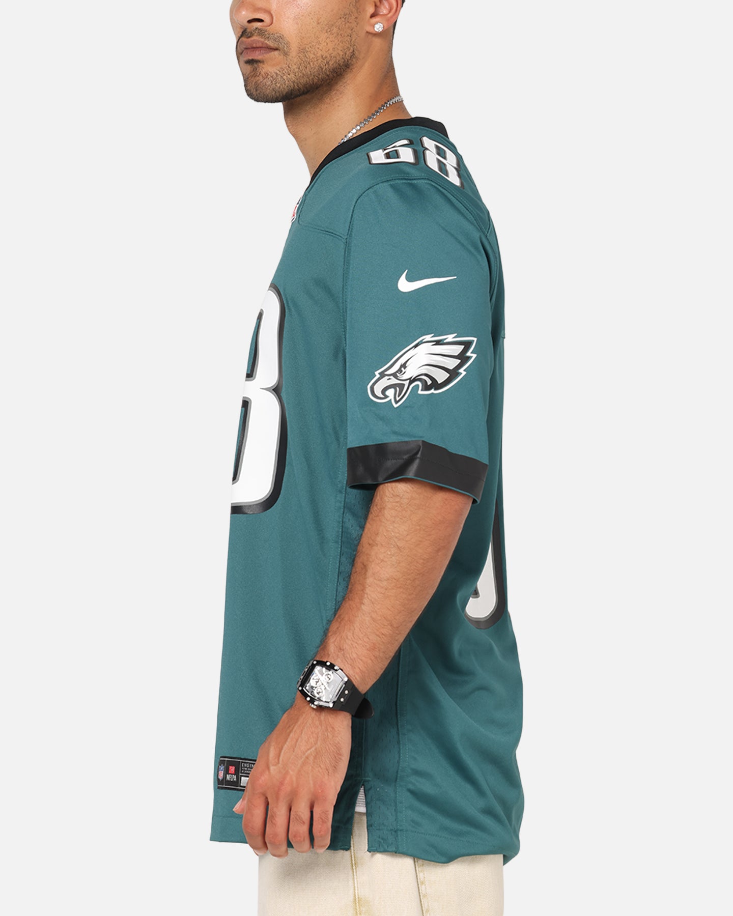 Nike Philadelphia Eagles Jordan Mailata #68 Home Game NFL Jersey