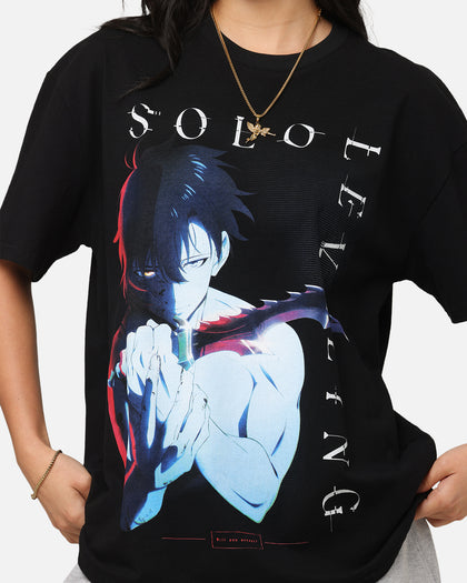 Goat Crew X Solo Leveling Solo Leveling Heavy T-Shirt Black