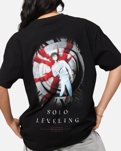 Goat Crew X Solo Leveling Solo Leveling Heavy T-Shirt Black