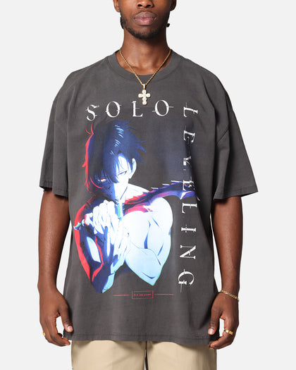 Goat Crew X Solo Leveling Solo Leveling Heavy T-Shirt Black Wash