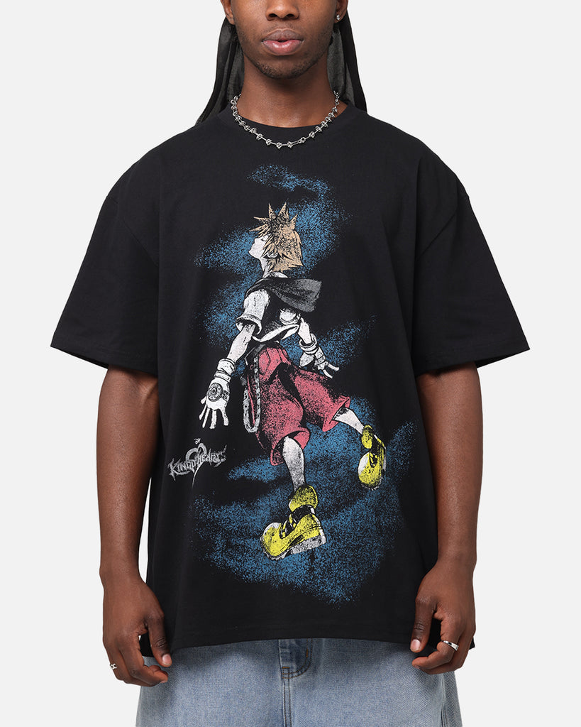 Goat Crew Disney Kingdom Hearts Sora Heavy T-Shirt Black | Culture