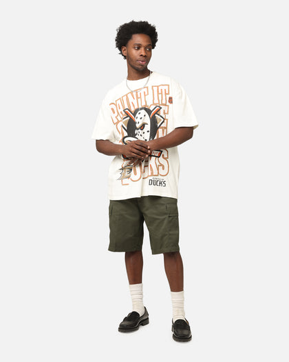 Culture Kings Anaheim Ducks Lets Go Ducks Heavy T-Shirt Off White