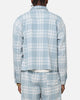 XXIII Plaid Long Sleeve Overshirt Blue