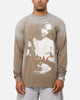 Tupac 2Pac Hem Vintage Long Sleeve T-Shirt Brown