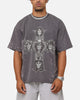 Guns N Roses Guns Cross T-Shirt Washed Black