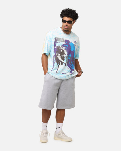 Guns N Roses Roses All Over T-Shirt Washed White