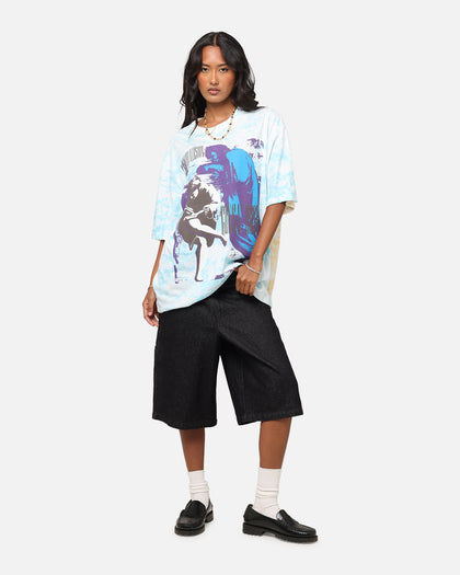 Guns N Roses Roses All Over T-Shirt Washed White