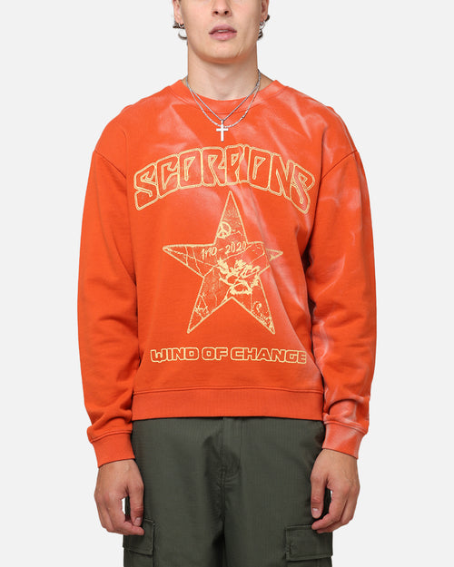 Scorpions Scropion Crewneck Red