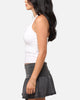 XXIII Women's Rib Halter Top White