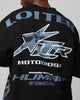 Loiter Motocross Vintage T-Shirt Black/Navy Blue