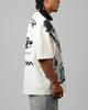 Loiter Motocross Vintage T-Shirt Off White/Grey