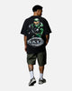 Goat Crew X Halo Halo Combat Evolved Vintage T-Shirt Black Acidwash
