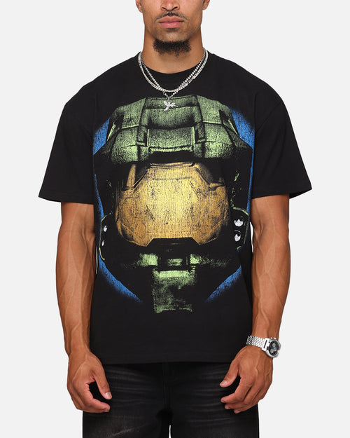 Goat Crew X Halo Big Head Heavyweight T-Shirt Black