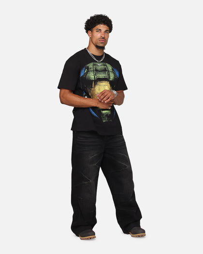 Goat Crew X Halo Big Head Heavyweight T-Shirt Black