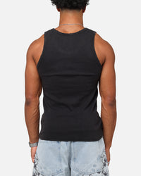 Saint Morta Arvina Distressed Singlet Black
