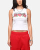 Ed Hardy Women's Rose Tank Top White