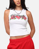 Ed Hardy Women's Rose Tank Top White