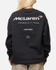 Mitchell & Ness X Mclaren Lando Norris Helmet Crewneck Faded Black