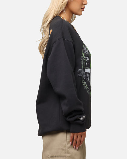 Mitchell & Ness X Mclaren Lando Norris Helmet Crewneck Faded Black