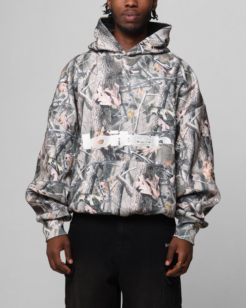 Loiter Soho Hoodie Real Tree Camo Culture Kings NZ - Main Image