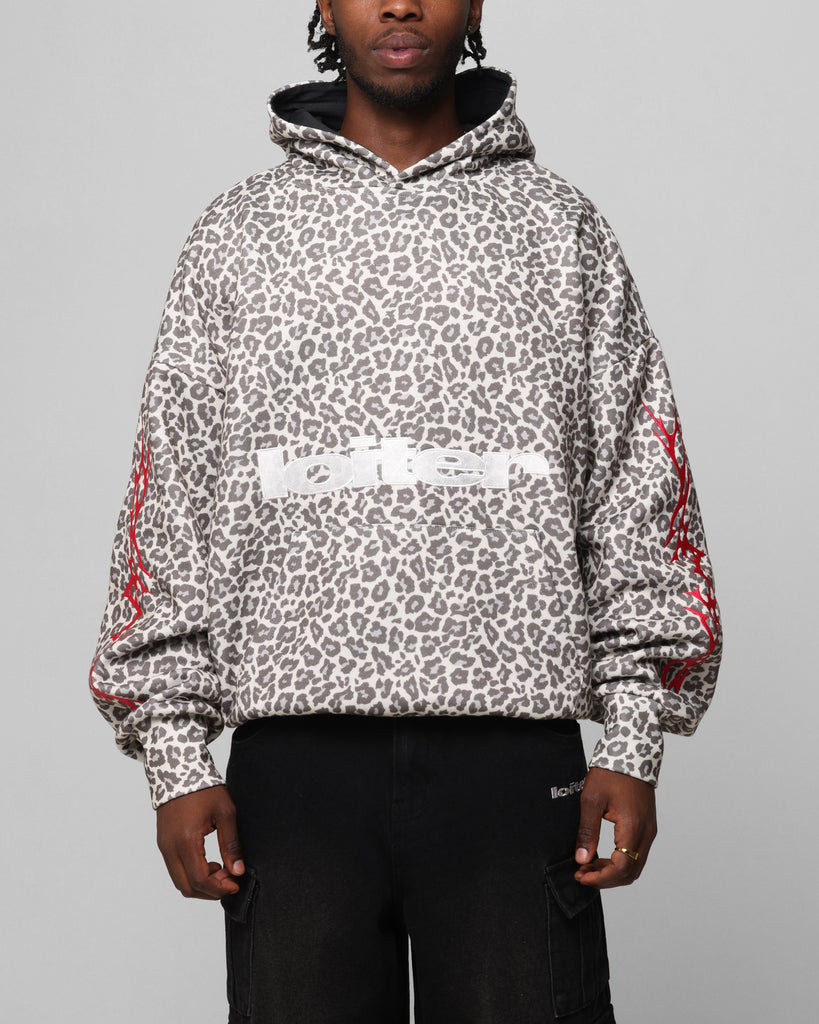 Loiter Soho Hoodie Snow Leopard | Culture Kings NZ