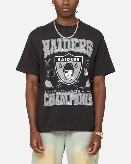 Mitchell & Ness Las Vegas Raiders Pinnacle T-Shirt Faded Black