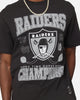 Mitchell & Ness Las Vegas Raiders Pinnacle T-Shirt Faded Black