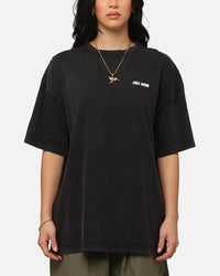 Full Send Full Send Vintage Logo T-Shirt Black Acidwash