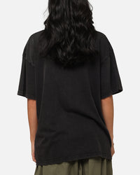 Full Send Full Send Vintage Logo T-Shirt Black Acidwash