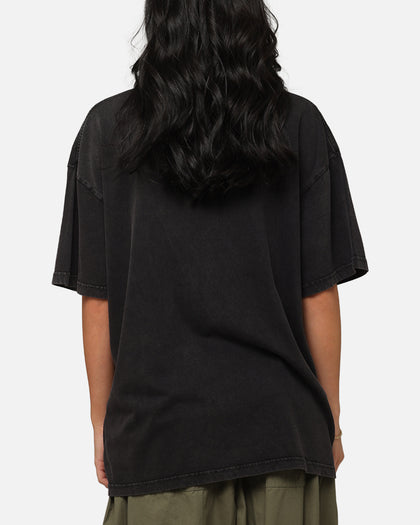 Full Send Full Send Vintage Logo T-Shirt Black Acidwash