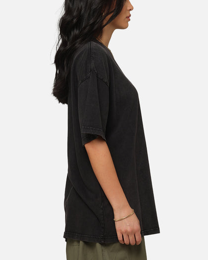 Full Send Full Send Vintage Logo T-Shirt Black Acidwash