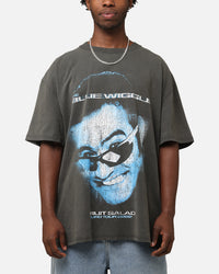 Goat Crew X The Wiggles Blue Wiggle Heavy T-Shirt Black Wash