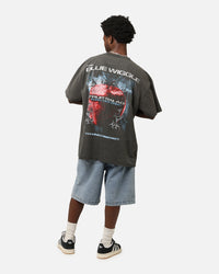 Goat Crew X The Wiggles Blue Wiggle Heavy T-Shirt Black Wash